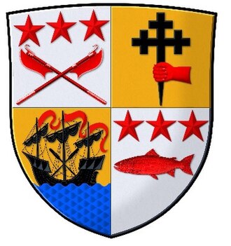 Baron of Denboig Arms Maclean Baron of Denboig Coat of Arms.jpg