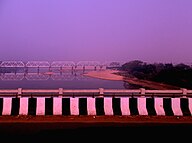 Mahanadi Bridge at far [68]