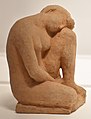 Sculpture in terracotta by Aristide Maillol