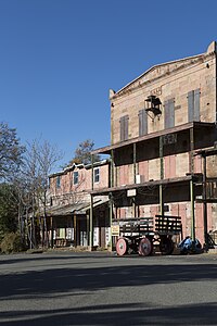 Main Street building in historic Mokelumne Hill, California LCCN2013634004.jpg