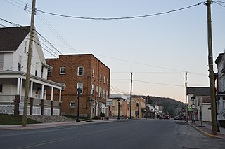 <span class="mw-page-title-main">Coalport Historic District</span> Historic district in Pennsylvania, United States