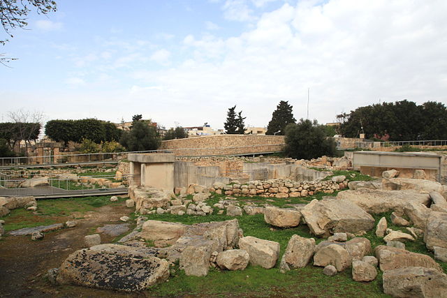 Entrance to the Tarxien Temples