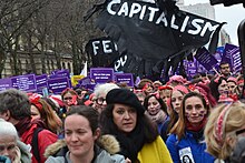 International Women's Day march in Paris on 8 March Manif 8 mars 2020 a Paris (49636066733).jpg