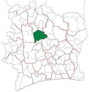 Mankono Department Department in Woroba, Ivory Coast