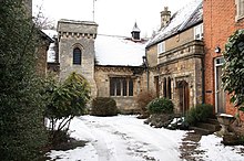 Benjamin Handley's Manor house, Northgate Sleaford (2009) Manor House courtyard - geograph.org.uk - 1150761.jpg