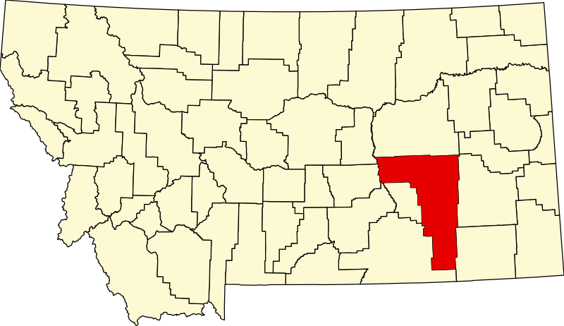 صورة:Map of Montana highlighting Rosebud County.svg