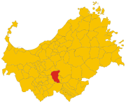 Lokasi Mores di Provinsi Sassari