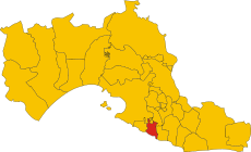 Map of comune of Pulsano (province of Taranto, region Apulia, Italy).svg