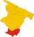 Map of comune of Spinazzola (province of Barletta-Andria-Trani, region Apulia, Italy).svg