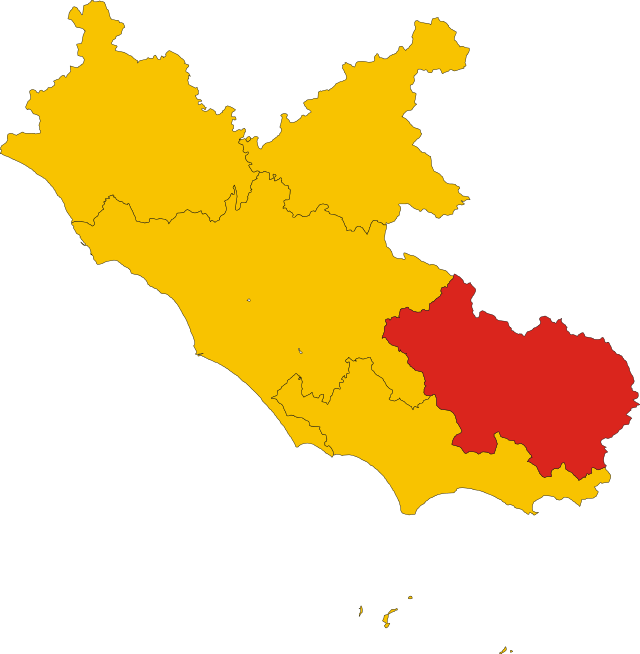 Provinsa de Froxinón – Mappa
