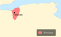 Map of the ifrinide dynasty in tlemcen, Algeria.png