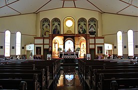 Mar Thoma Sleeha Cathedral interior- Bellwood, Illinois 01.jpg