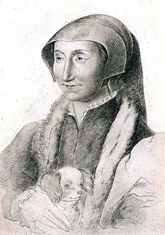 Margaret of Angouleme (1492-1549), Queen of Navarre and Duchess of Alencon. Marguerite de Navarre - Project Gutenberg eText 17705.jpg