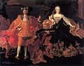 Peter Kobler von Ehrensorg: Francis I & Maria Theresia, 1746
