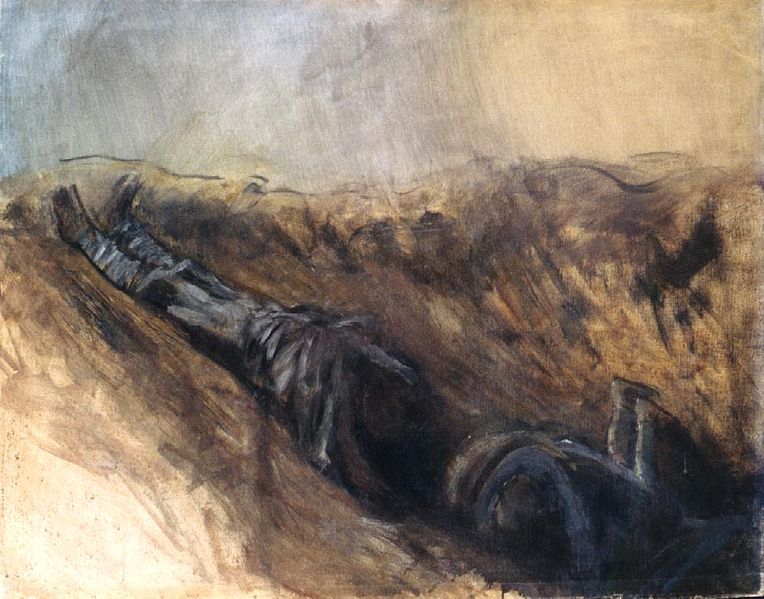 File:Mednyánszky, László - Trench with two Dead Soldiers.jpg