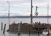 English: The magic column from Peter Lenk in Meersburg. Deutsch: Die magische Säule von Peter Lenk in Meersburg.