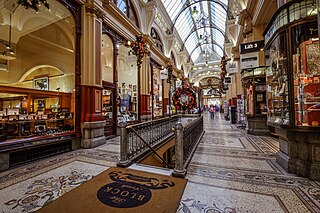 <span class="mw-page-title-main">Block Arcade, Melbourne</span> Shopping centre in Melbourne, Australia