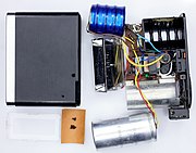Metz 184 mecablitz - electronic flash disassembled, 1970