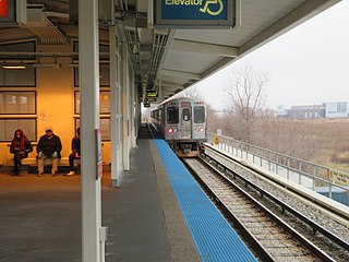 <span class="mw-page-title-main">Western station (CTA Orange Line)</span> Chicago "L" station