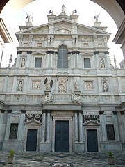 Facade of the church of Santa Maria presso San Celso Milan Maria dei miracoli.JPG