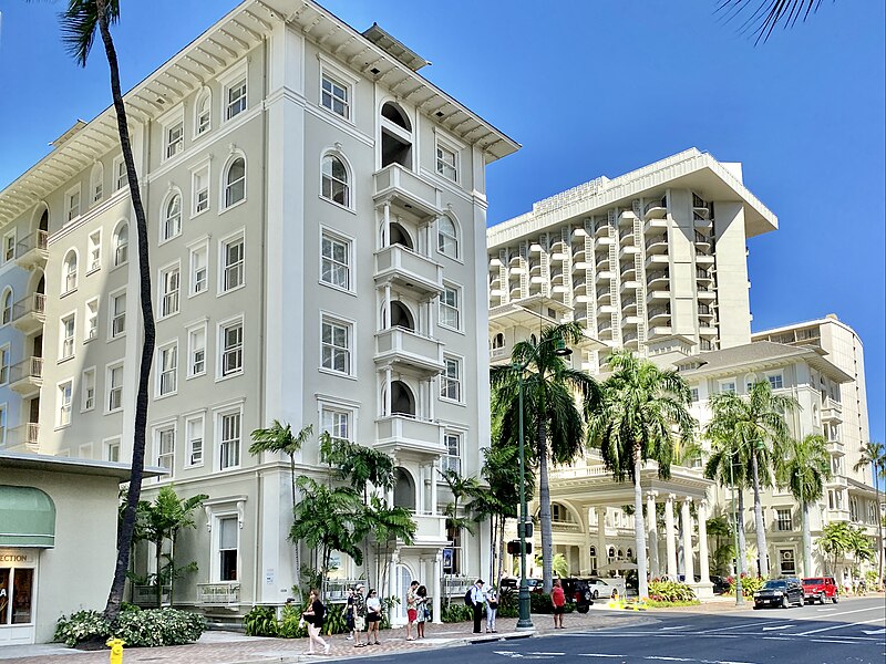 File:Moana Hotel, Kalakaua Avenue, Waikiki, Honolulu, HI - 52273624270.jpg