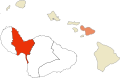 The modern district of Wailuku