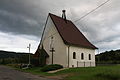 English: Church in Mokre. Polski: Kościół we wsi Mokre.