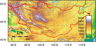 Topography of Mongolia Mongolia Topography.png