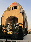 Monumento a la Revolución in Mexico City, the tallest triumphal arch in the world, 1938