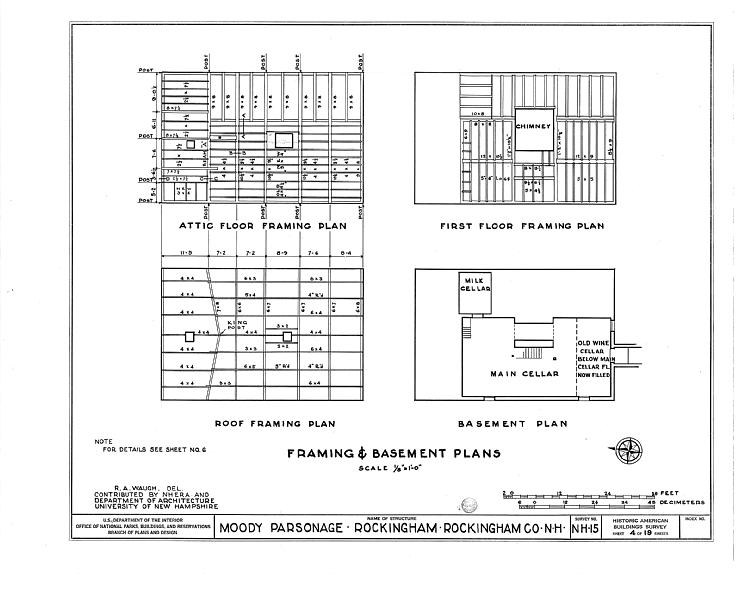 File:Moody Parsonage, Rockingham, Rockingham County, NH HABS NH,8-ROCK,1- (sheet 4 of 19).tif