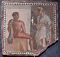 Mosaic representing Orestes and Iphigeneia