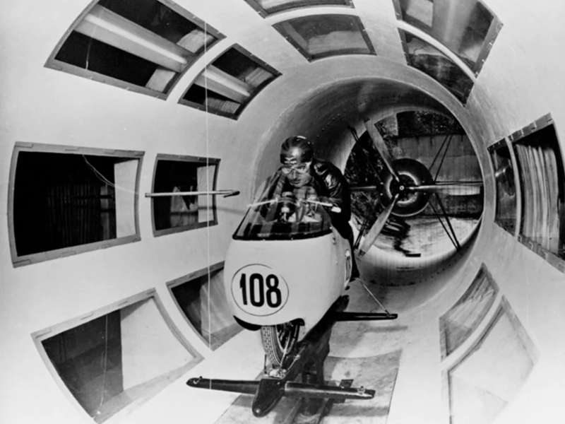 File:Moto Guzzi wind tunnel, ca. 1950s.webp