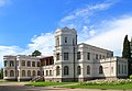 * Nomination "Château Mukhrani", the Mukhranbatoni palace in Mukhrani village, built from 1873 to 1885 and restored in 2012. (by Archil sutiashvili) --Giorgi Balakhadze 19:55, 11 November 2016 (UTC) * Decline This one looks like it will be a QI after you do a perspective correction. Otherwise, it's a very nice picture. -- Ikan Kekek 23:08, 11 November 2016 (UTC) - The trees on the left side are too dark, they slay the picture. --Haeferl 23:33, 11 November 2016 (UTC)  Comment I've made some changes is it good now?--Giorgi Balakhadze 10:48, 12 November 2016 (UTC) It's better in some ways, but now it looks like the right side is slanting right as it goes up; the left side, I'm not sure about. You've also introduced some noise on the palace that I don't see in your previous version. -- Ikan Kekek 11:30, 12 November 2016 (UTC)  Comment No if you start cropping image you will see that sides are straight. Noise is maybe because of sharpness change, I'll reduce it.--Giorgi Balakhadze 15:55, 12 November 2016 (UTC) Giorgi Balakhadze, please let me know when you've made the change. -- Ikan Kekek 09:47, 17 November 2016 (UTC)  Not done within a week. --XRay 06:55, 24 November 2016 (UTC)