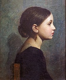 Portrait de jeune fille ou Après le bal