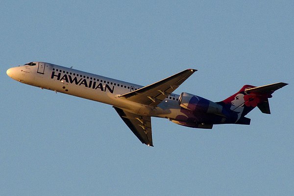 Hawaiian Airlines operates a short-range inter-island network with the 717.