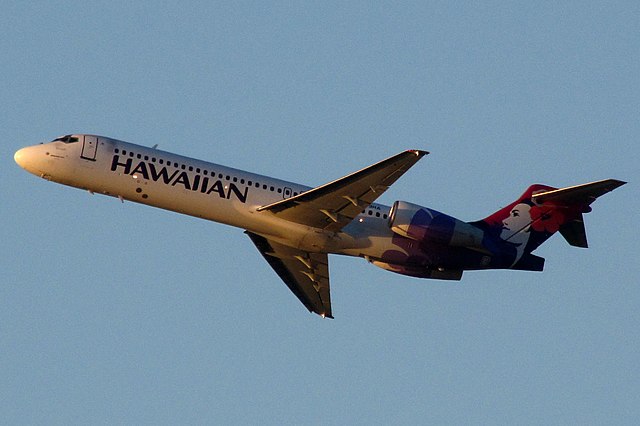 Hawaiian Airlines operates a short-range inter-island network with the 717.