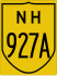 National Highway 927A marker
