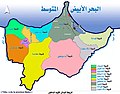 خريطة القبائل باقليم الناظور