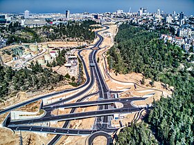 כביש 16: תוואי הכביש, מחלפים לאורך הכביש, היסטוריה