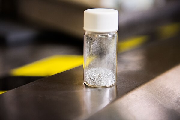 Nano-galvanic aluminum-based powder developed by the U.S. Army Research Laboratory