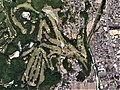 鳴尾ゴルフ倶楽部（川西市）の空中写真。（2012年撮影）