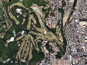 Naruo Golf Club, Kawanishi Hyogo Udara photograph.2012.jpg