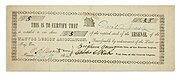 Nauvoo Legion Association Scrip was sold to raise funds for the Nauvoo Arsenal