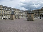 Hirsch und Löwe (Schlossplatz Stuttgart)