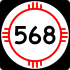 State Road 568 işaretçisi