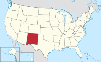 new mexico karta New Mexico   Wikipedija