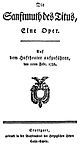 Niccolò Jommelli - La Clemenza di Tito - german titlepage of the libretto - Stuttgart 1786.jpg