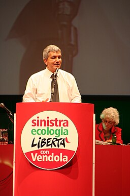 Nichi Vendola Sinistra Ecologia e Libertà