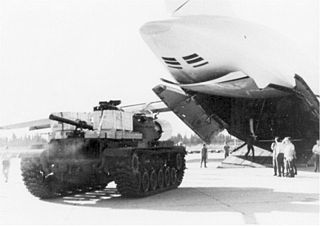 <span class="mw-page-title-main">Operation Nickel Grass</span> U.S. strategic airlift operation for Israel during the 1973 Yom Kippur War