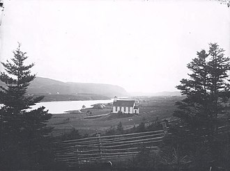 North River, undated photo, 19th century. North River, near Clarke's Beach, Newfoundland, Canada.jpeg